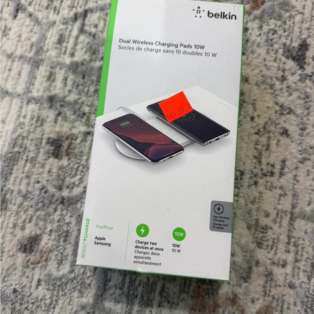 Belkin Dual Wireless Charging Pads 10W